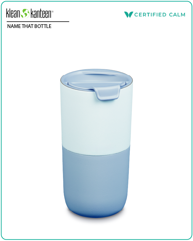 Name that Bottle: Rise Tumbler with Flip Straw Lid (16oz, Ice Blue)