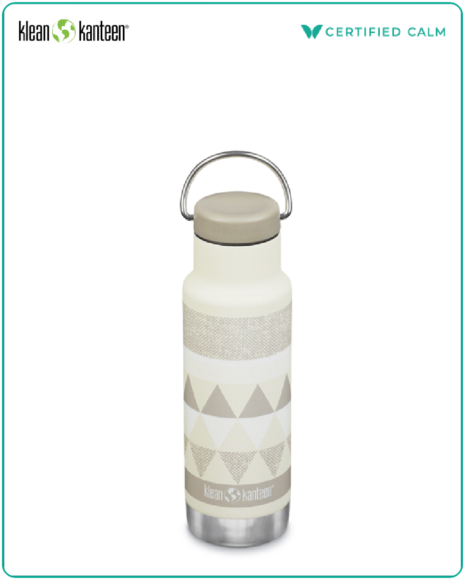 Klean Kanteen 12oz Insulated Classic w/ Loop Cap Salt Flats